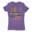 Belt A Device Women's T-Shirt in Solid Purple Rush Color